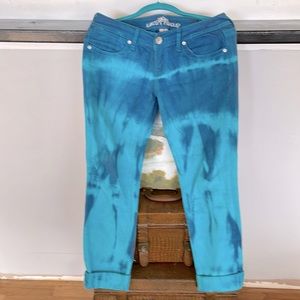 🍭Custom Tie-Dyed Vintage Low Rise Jeans